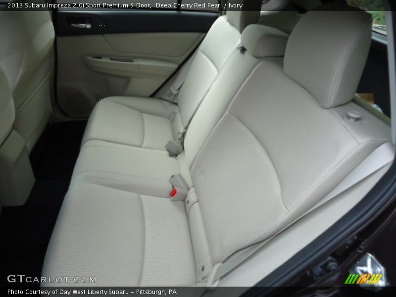 Deep Cherry Red Pearl / Ivory 2013 Subaru Impreza 2.0i Sport Premium 5 Door