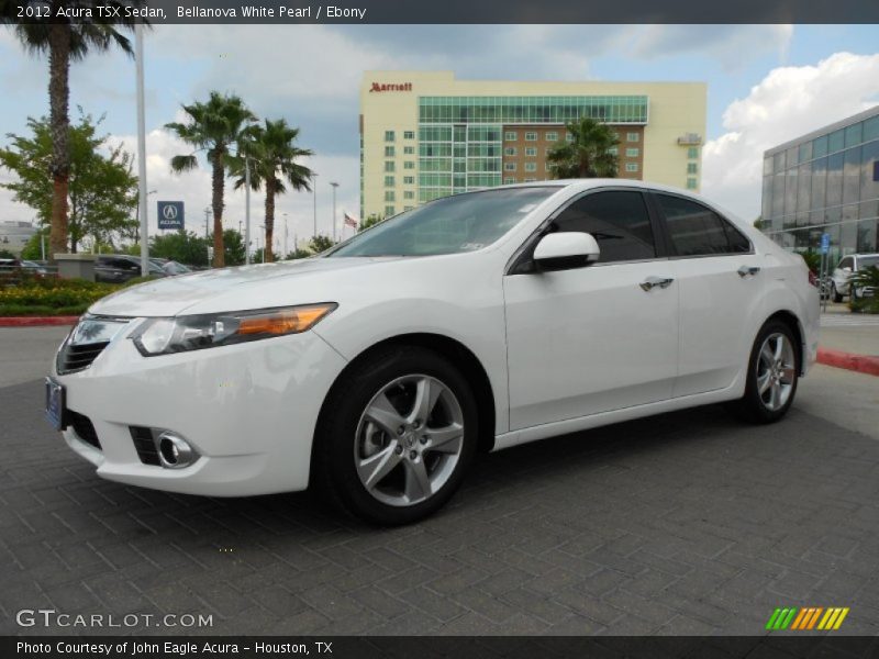 Bellanova White Pearl / Ebony 2012 Acura TSX Sedan