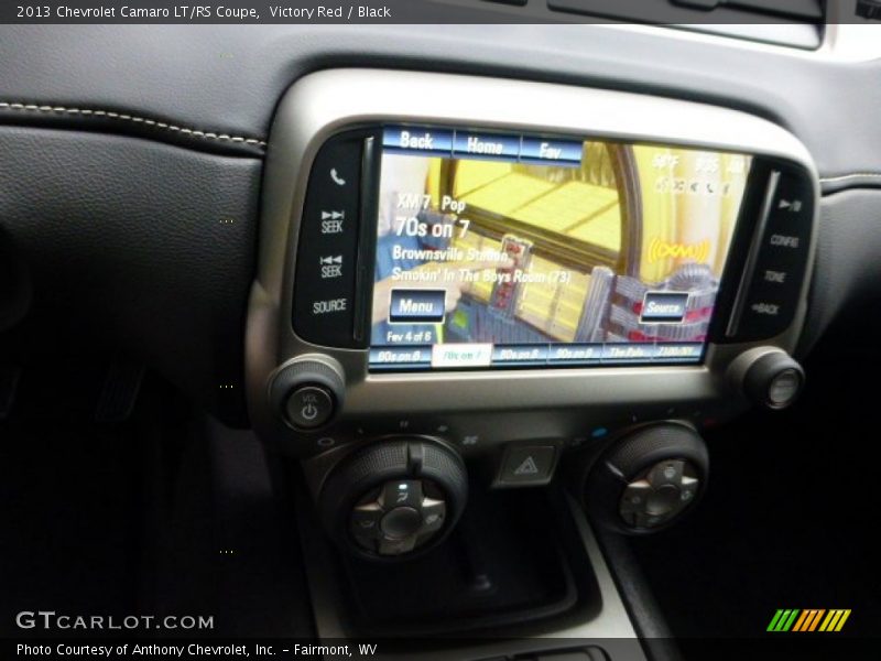 Controls of 2013 Camaro LT/RS Coupe