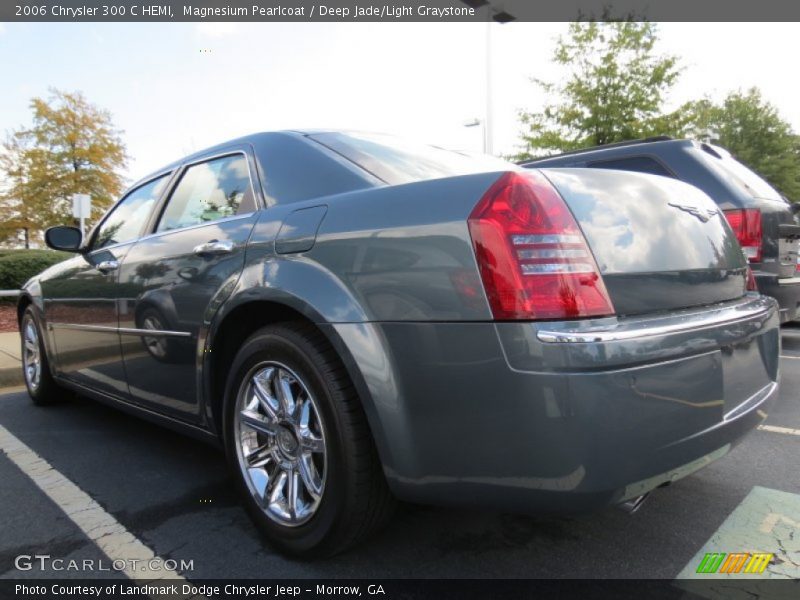 Magnesium Pearlcoat / Deep Jade/Light Graystone 2006 Chrysler 300 C HEMI