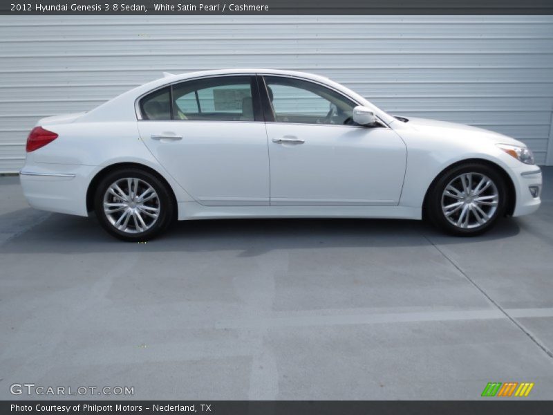 White Satin Pearl / Cashmere 2012 Hyundai Genesis 3.8 Sedan