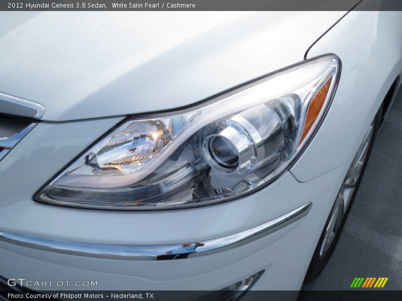 White Satin Pearl / Cashmere 2012 Hyundai Genesis 3.8 Sedan
