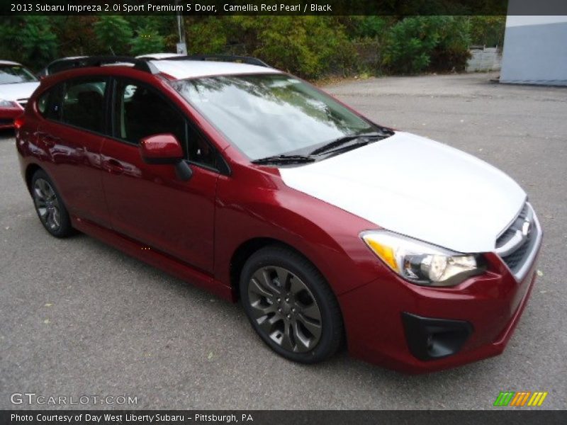 Front 3/4 View of 2013 Impreza 2.0i Sport Premium 5 Door