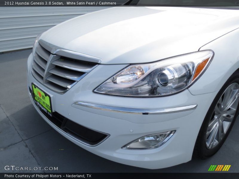 White Satin Pearl / Cashmere 2012 Hyundai Genesis 3.8 Sedan