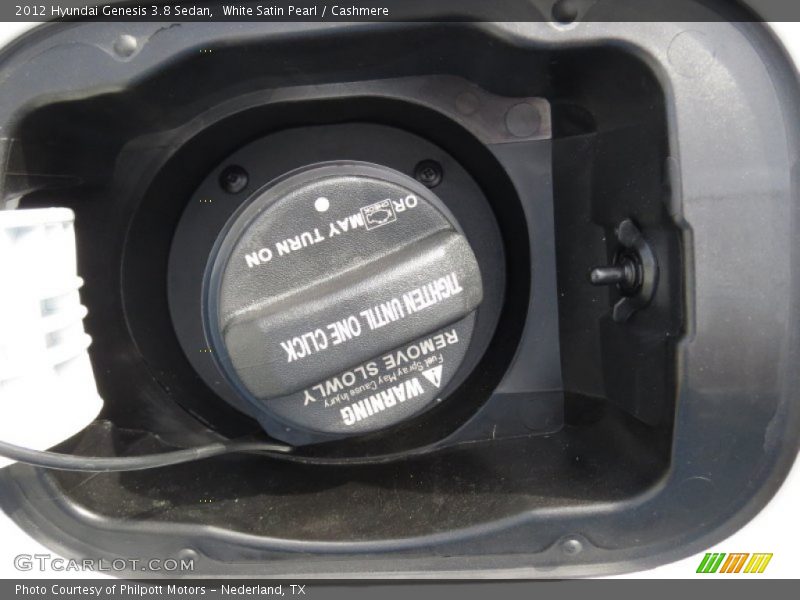 White Satin Pearl / Cashmere 2012 Hyundai Genesis 3.8 Sedan