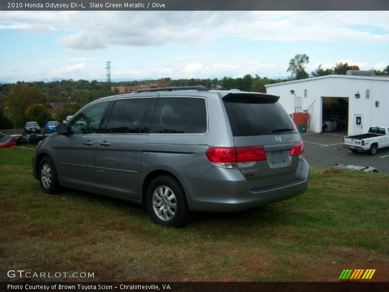 Slate Green Metallic / Olive 2010 Honda Odyssey EX-L