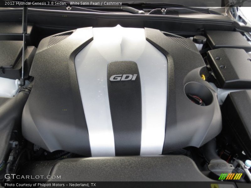 White Satin Pearl / Cashmere 2012 Hyundai Genesis 3.8 Sedan
