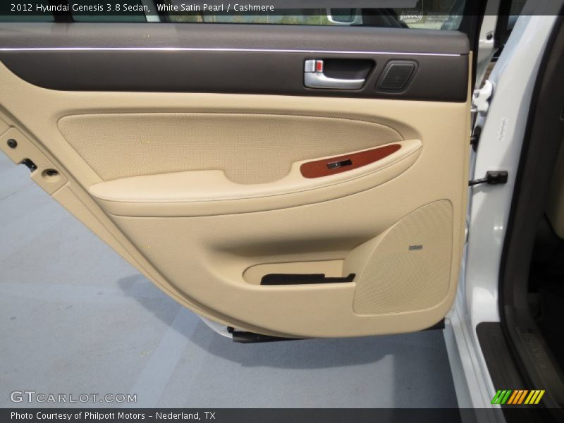 White Satin Pearl / Cashmere 2012 Hyundai Genesis 3.8 Sedan