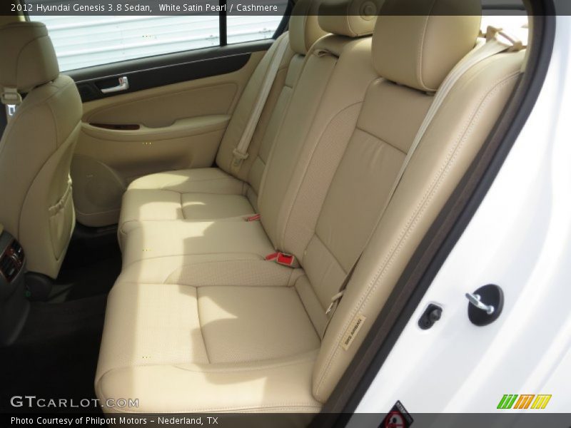 White Satin Pearl / Cashmere 2012 Hyundai Genesis 3.8 Sedan