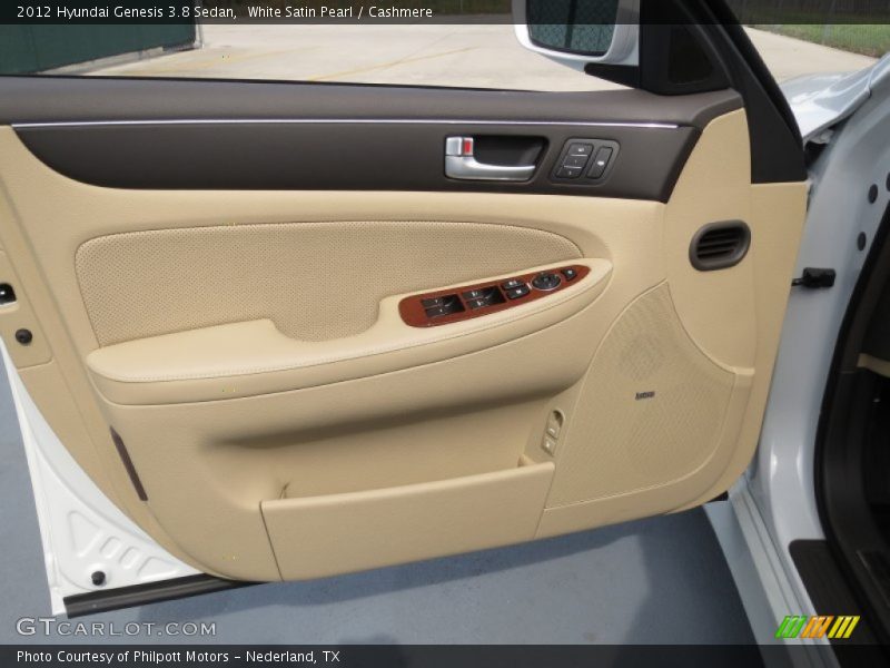 White Satin Pearl / Cashmere 2012 Hyundai Genesis 3.8 Sedan