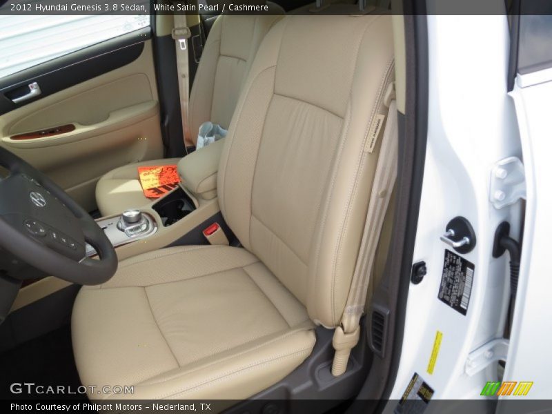White Satin Pearl / Cashmere 2012 Hyundai Genesis 3.8 Sedan