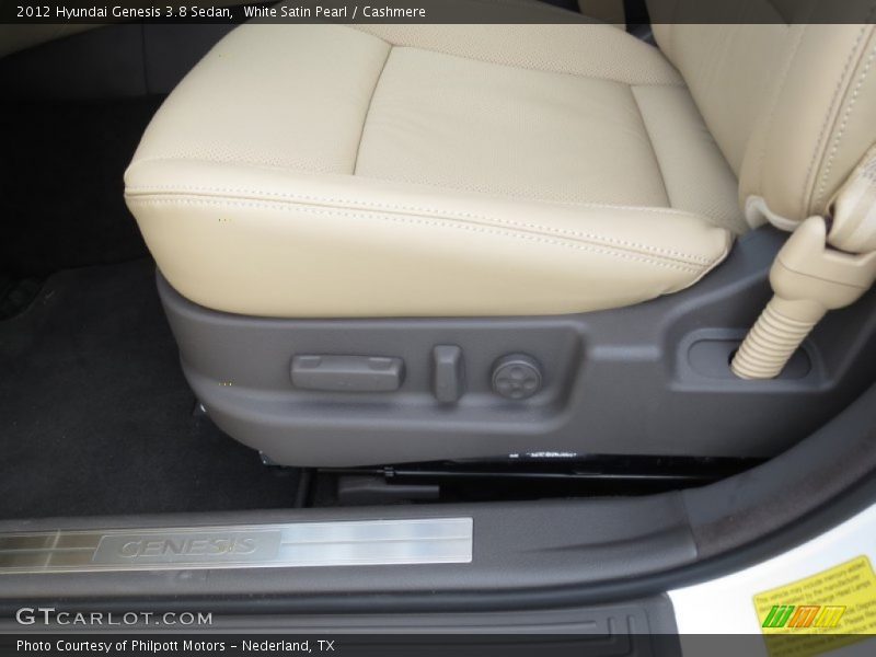 White Satin Pearl / Cashmere 2012 Hyundai Genesis 3.8 Sedan