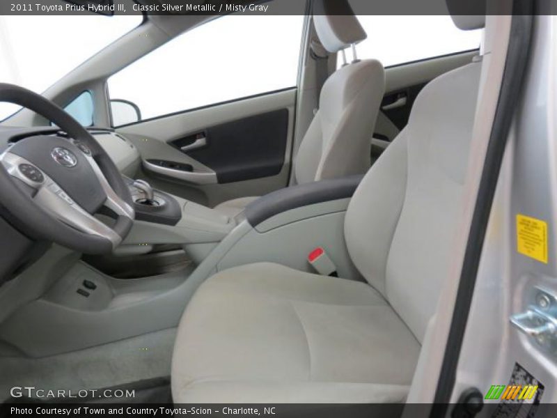Classic Silver Metallic / Misty Gray 2011 Toyota Prius Hybrid III