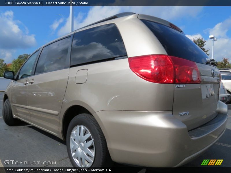 Desert Sand Mica / Stone 2008 Toyota Sienna LE
