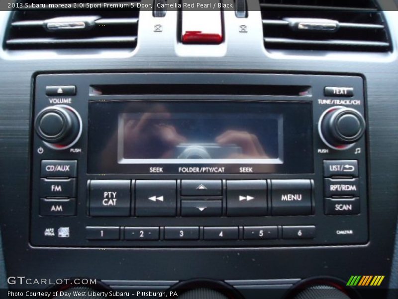 Audio System of 2013 Impreza 2.0i Sport Premium 5 Door