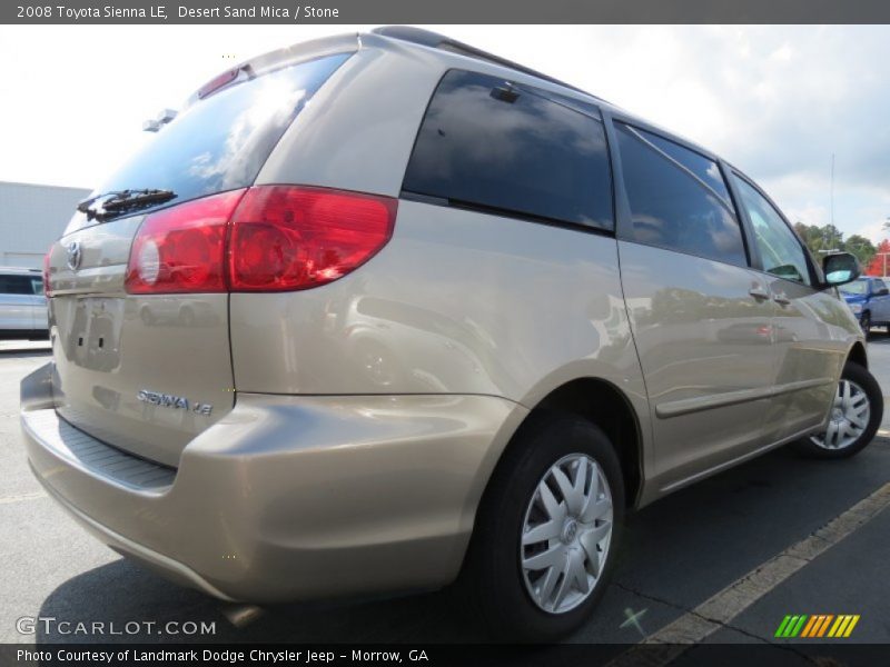 Desert Sand Mica / Stone 2008 Toyota Sienna LE
