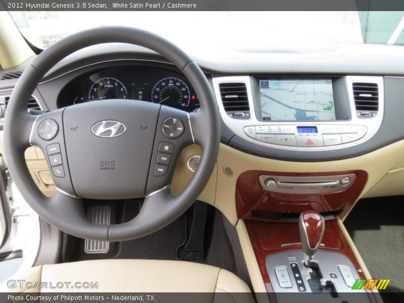 White Satin Pearl / Cashmere 2012 Hyundai Genesis 3.8 Sedan