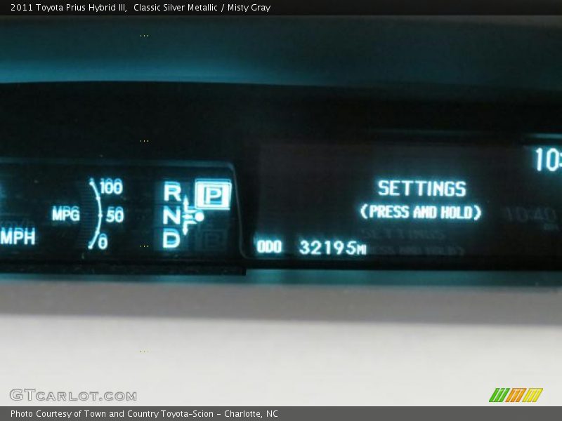 Classic Silver Metallic / Misty Gray 2011 Toyota Prius Hybrid III