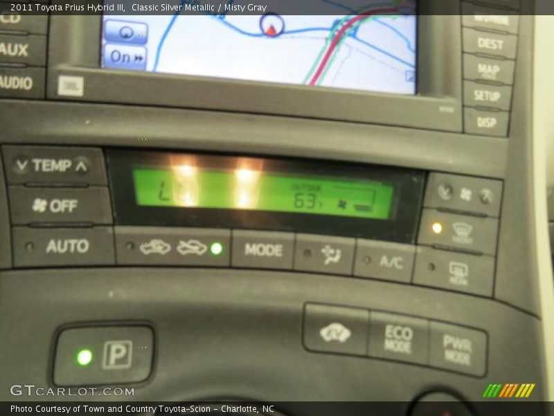 Classic Silver Metallic / Misty Gray 2011 Toyota Prius Hybrid III