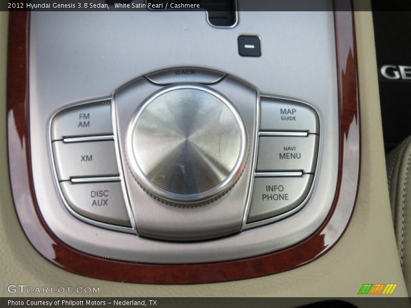 White Satin Pearl / Cashmere 2012 Hyundai Genesis 3.8 Sedan