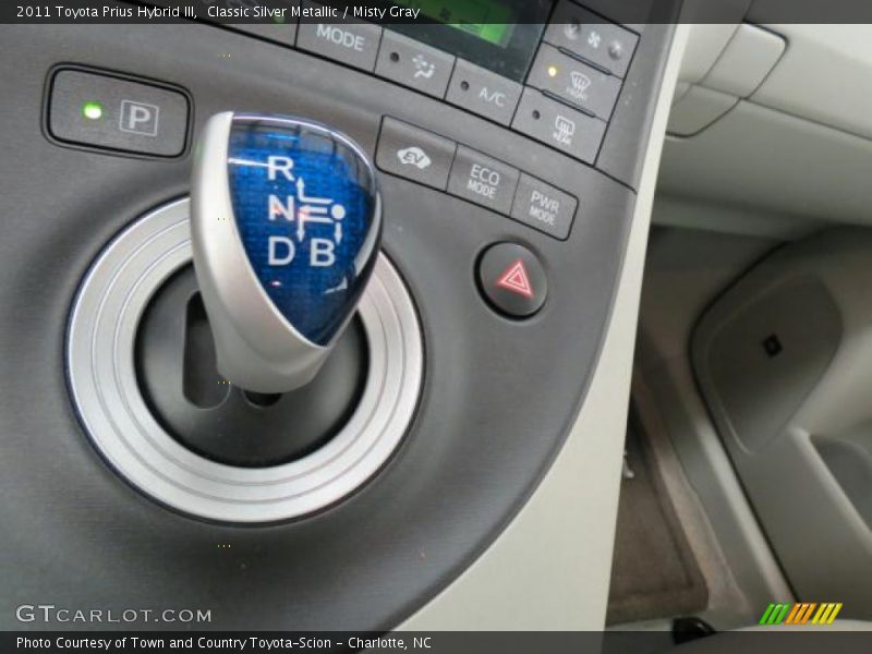 Classic Silver Metallic / Misty Gray 2011 Toyota Prius Hybrid III