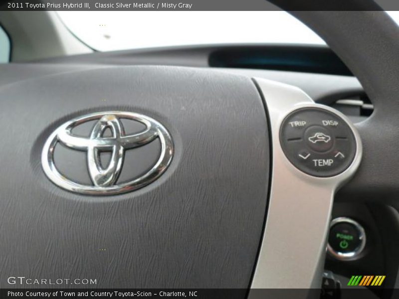 Classic Silver Metallic / Misty Gray 2011 Toyota Prius Hybrid III