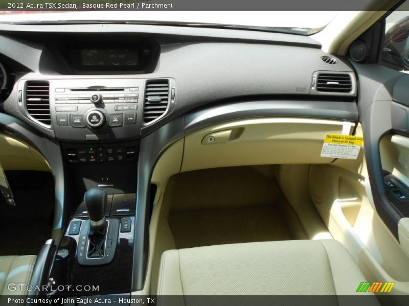 Basque Red Pearl / Parchment 2012 Acura TSX Sedan