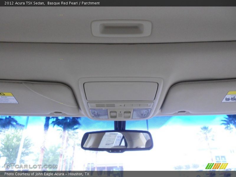 Basque Red Pearl / Parchment 2012 Acura TSX Sedan