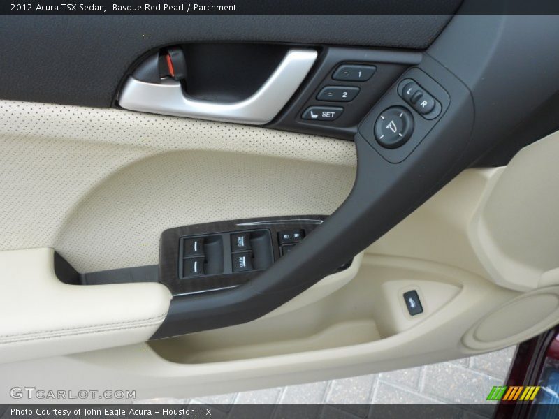 Basque Red Pearl / Parchment 2012 Acura TSX Sedan