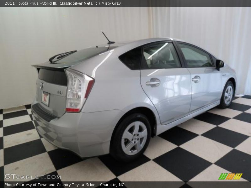 Classic Silver Metallic / Misty Gray 2011 Toyota Prius Hybrid III