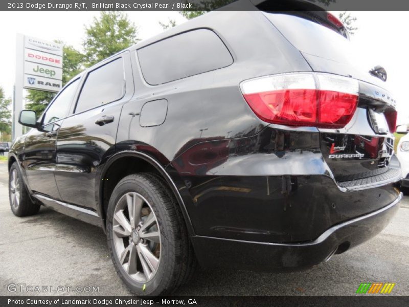 Brilliant Black Crystal Pearl / Black 2013 Dodge Durango R/T