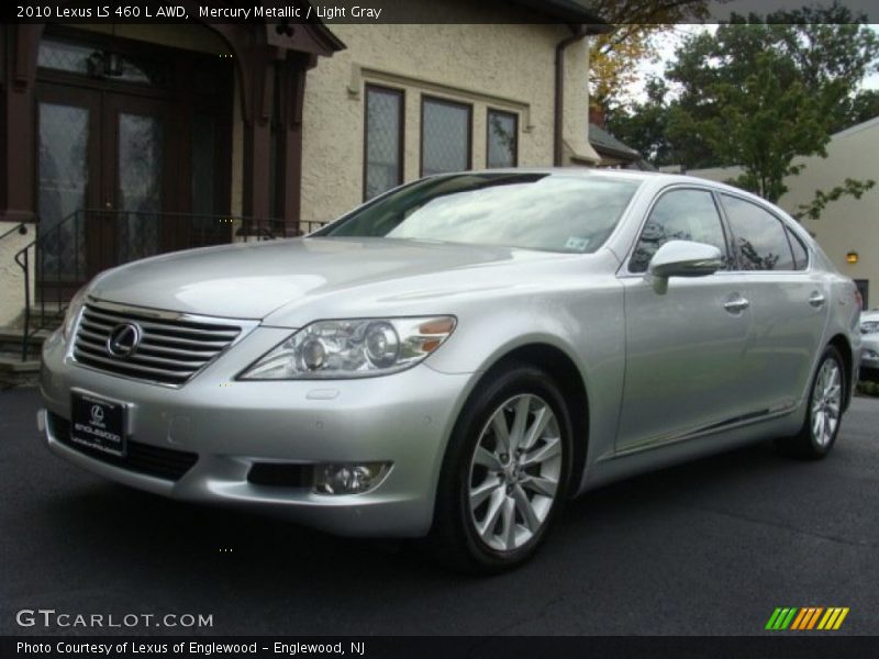 Mercury Metallic / Light Gray 2010 Lexus LS 460 L AWD