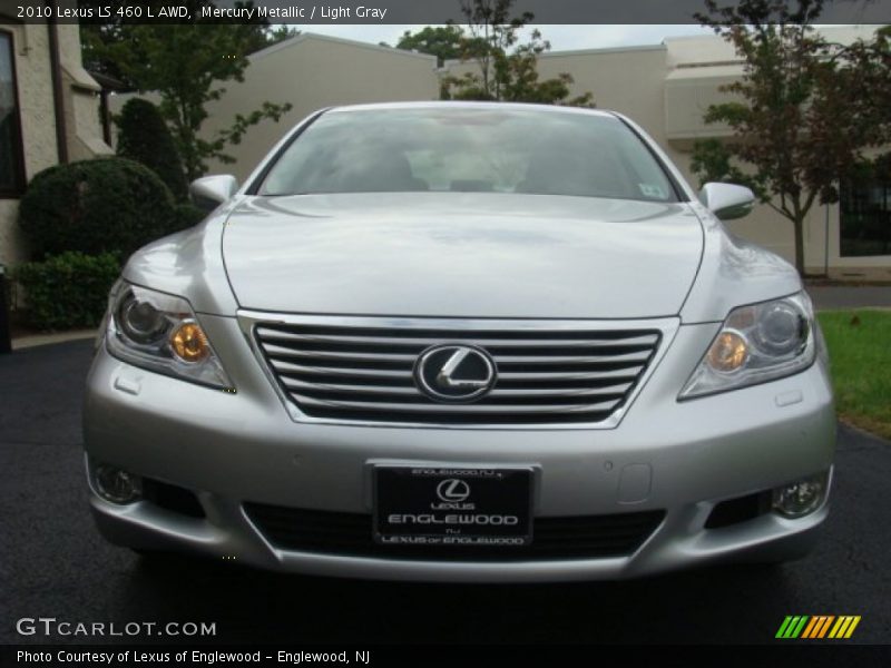 Mercury Metallic / Light Gray 2010 Lexus LS 460 L AWD