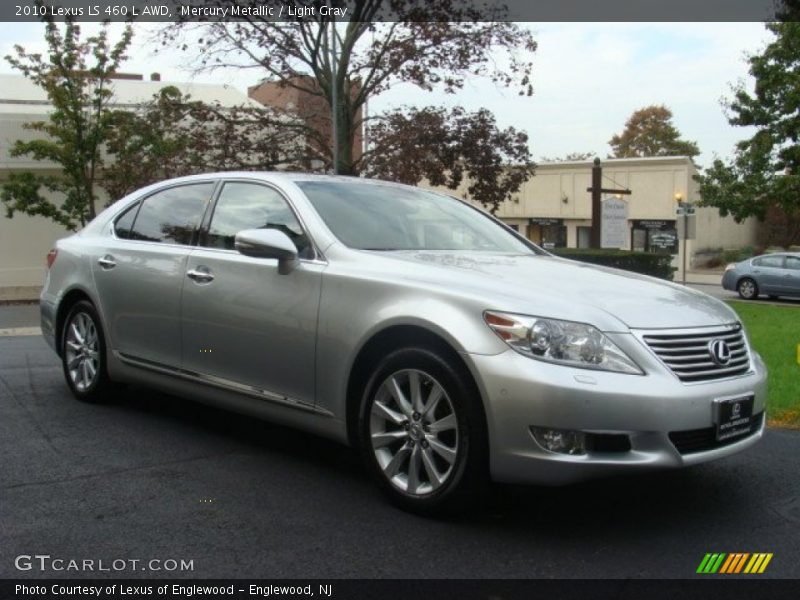 Mercury Metallic / Light Gray 2010 Lexus LS 460 L AWD