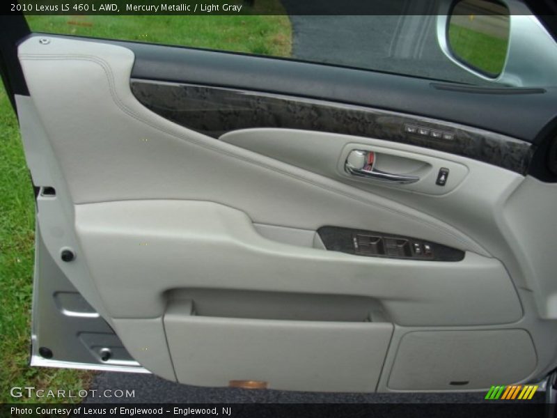 Mercury Metallic / Light Gray 2010 Lexus LS 460 L AWD