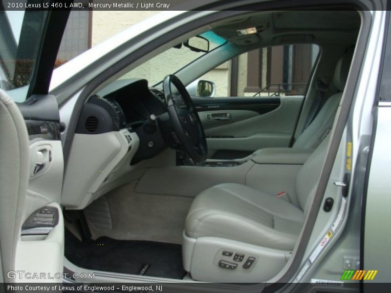 Mercury Metallic / Light Gray 2010 Lexus LS 460 L AWD