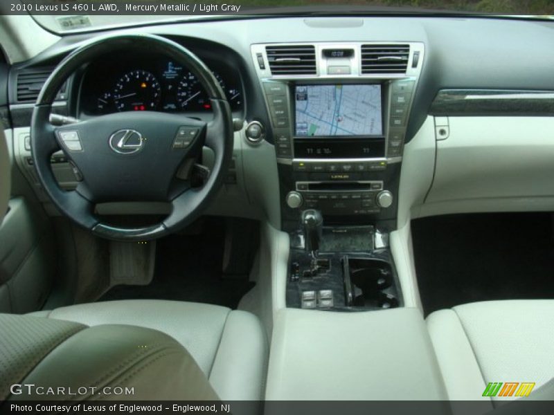 Mercury Metallic / Light Gray 2010 Lexus LS 460 L AWD