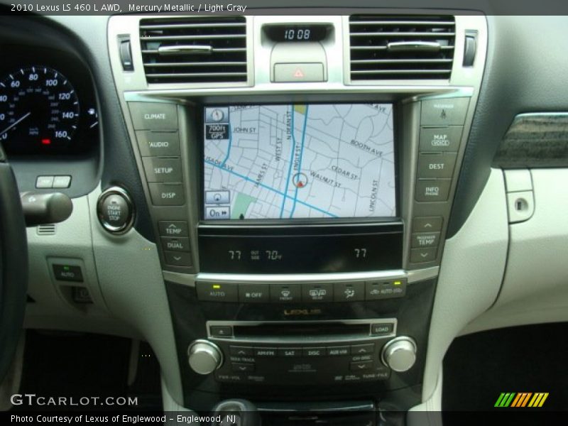 Mercury Metallic / Light Gray 2010 Lexus LS 460 L AWD