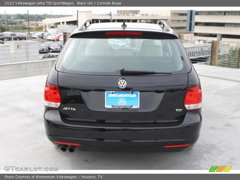 Black Uni / Cornsilk Beige 2013 Volkswagen Jetta TDI SportWagen