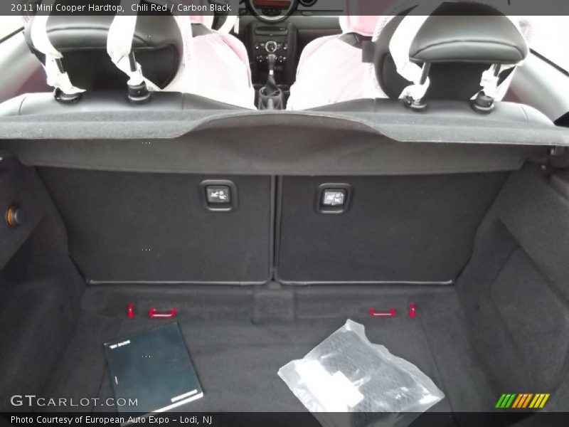 Chili Red / Carbon Black 2011 Mini Cooper Hardtop