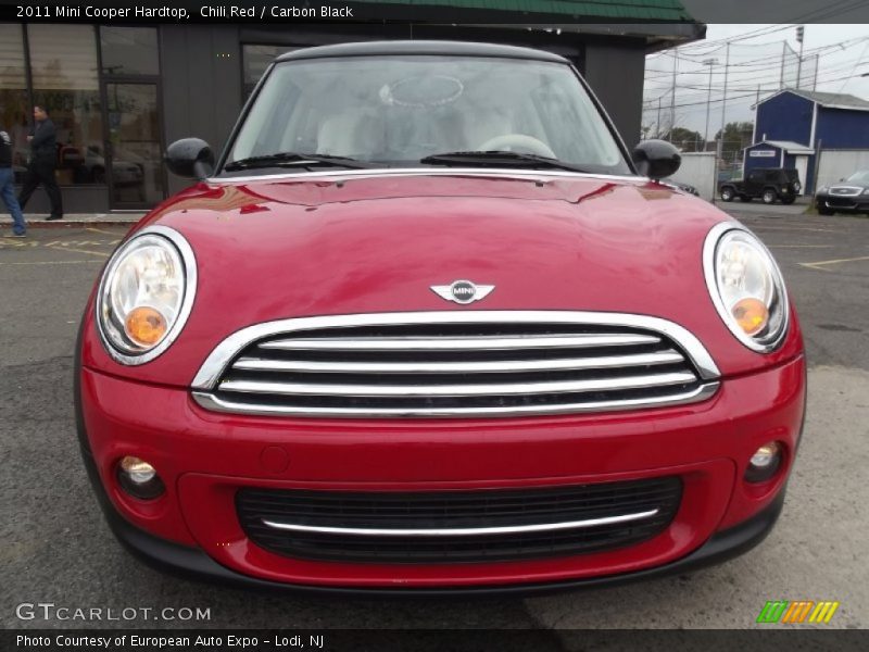 Chili Red / Carbon Black 2011 Mini Cooper Hardtop