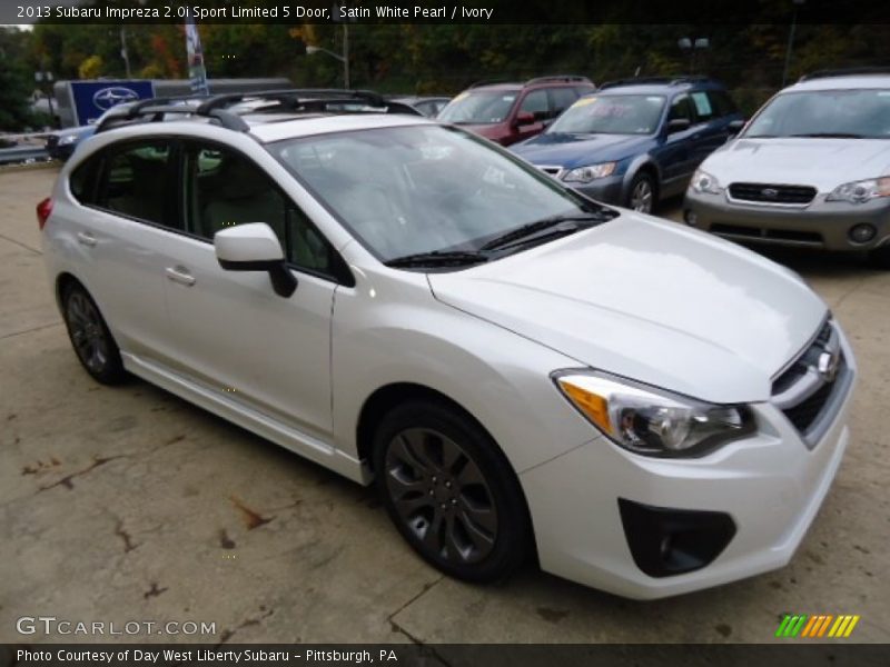 Front 3/4 View of 2013 Impreza 2.0i Sport Limited 5 Door