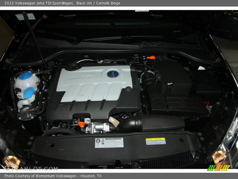 Black Uni / Cornsilk Beige 2013 Volkswagen Jetta TDI SportWagen