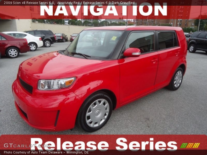 Absolutely Red / Release Series 6.0 Dark Gray/Red 2009 Scion xB Release Series 6.0