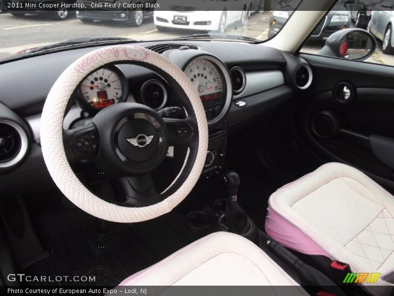 Chili Red / Carbon Black 2011 Mini Cooper Hardtop