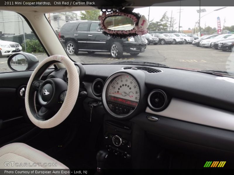 Chili Red / Carbon Black 2011 Mini Cooper Hardtop