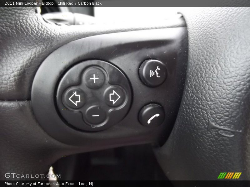 Chili Red / Carbon Black 2011 Mini Cooper Hardtop