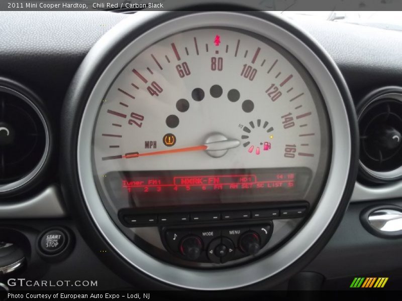 Chili Red / Carbon Black 2011 Mini Cooper Hardtop