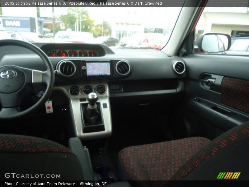 Absolutely Red / Release Series 6.0 Dark Gray/Red 2009 Scion xB Release Series 6.0