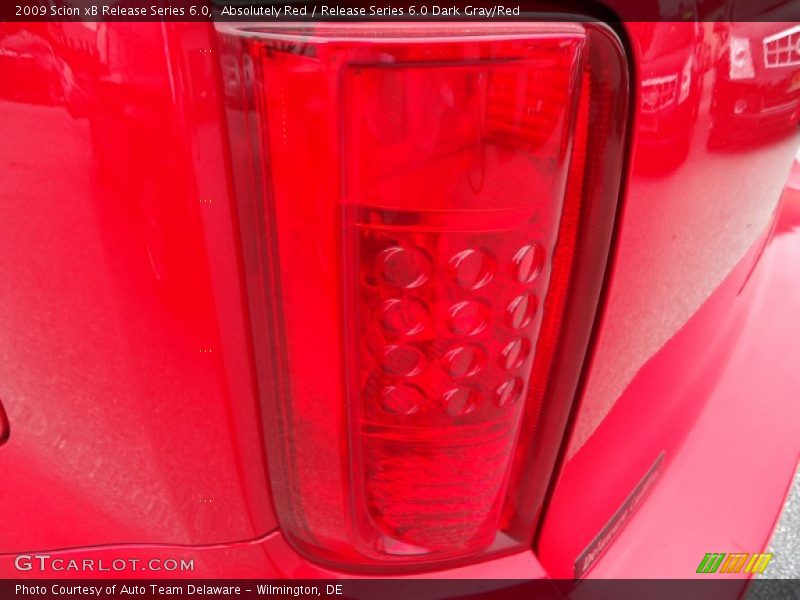 Absolutely Red / Release Series 6.0 Dark Gray/Red 2009 Scion xB Release Series 6.0